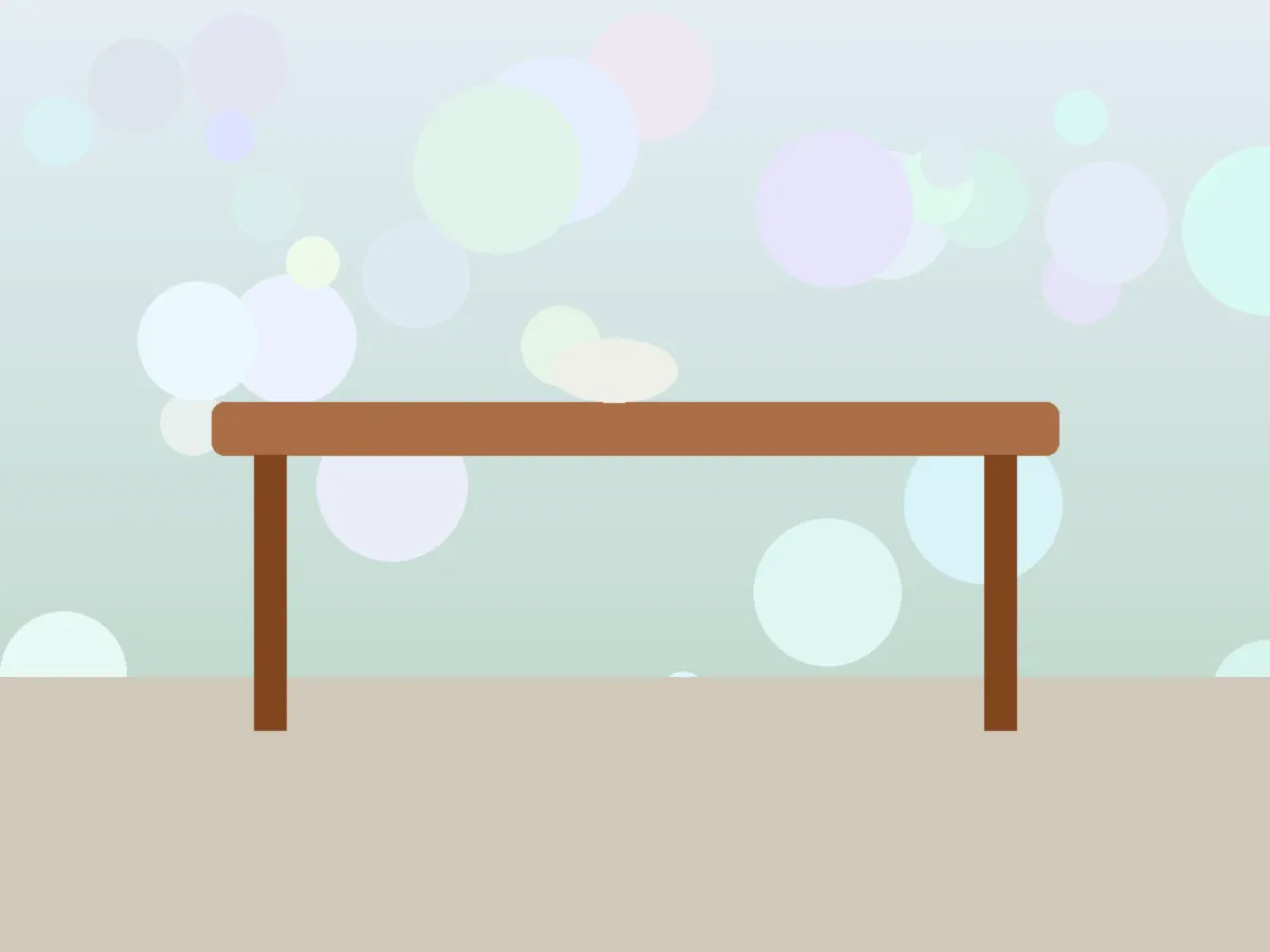Solid oak dining table, seats 6 – Photo 1 of 2